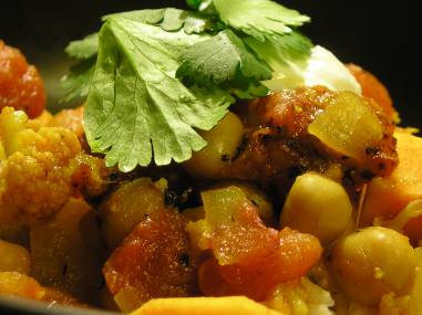 Fall vegetable curry