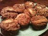 Ginger-peach muffins